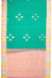 Blue Kanjivaram Pure Silk Saree 10076090