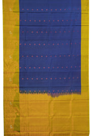 Blue Kanjivaram Pure Silk Saree 10076097