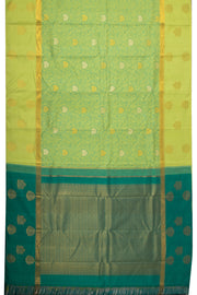 Green Nakashi Kanjivaram Pure Silk Saree 10076119