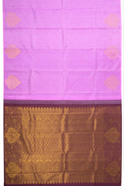 Purple Kanjivaram Pure Silk Saree 10076121