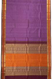 Purple Kanjivaram Pure Silk Saree 10076125