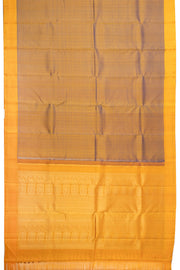 Yellow Kanjivaram Pure Silk Saree 10076127