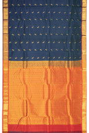 Blue Light Weight Kanchipuram Pure Silk Saree 10072802