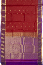 Maroon Light Weight Kanjivaram Pure Silk Saree 10073788