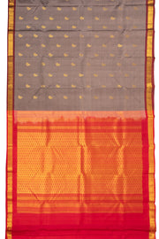 Brown Light Weight Kanjivaram Pure Silk Saree 10073792