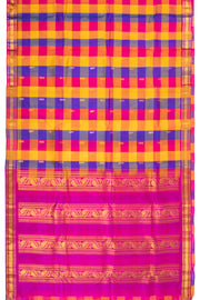 Multi Colour Light Weight Kanjivaram Pure Silk Saree 10073799