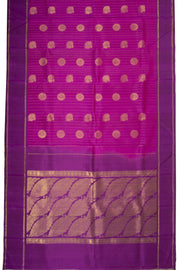 Purple Handloom Kanjivaram Pure Silk Saree 10074823