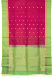 Red Kanjivaram Soft Silk Saree 10069224 - Avishya