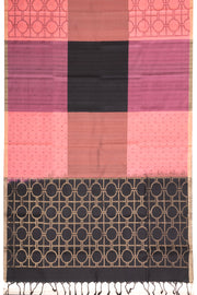 Black Kanjivaram Soft Silk Saree