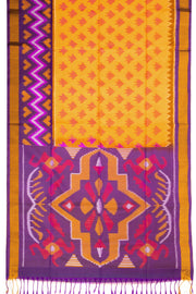 Yellow Handloom Kanjivaram Soft Silk Saree 10072769