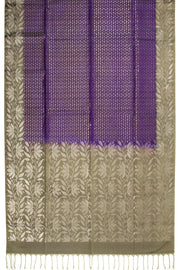 Purple Handloom Kanjivaram Soft Silk Saree 10072775