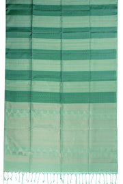 Green Handloom Kanjivaram Soft Silk Saree 10072780