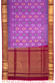 Purple Handloom Kanjivaram Soft Silk Saree10073908