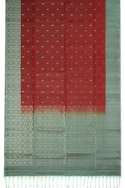 Maroon Handloom Kanjivaram Soft Silk Saree 10074809