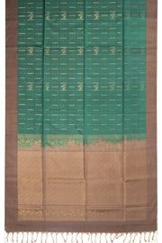Green Handloom Kanjivaram Soft Silk Saree 10074811