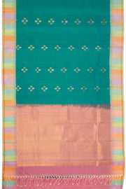 Blue Handloom Kanjivaram Soft Silk Saree 10075674