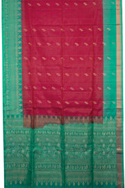 Pink Handloom Kanjivaram Soft Silk Saree 10076144