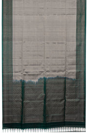 Grey Handloom Kanjivaram Soft Silk Saree 10076151