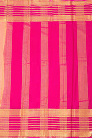 Peach Semi Mysore Crepe Silk Saree 10077825
