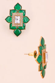 Oxidised Stud Earring