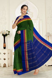 Green Kanjivaram Pure Silk Saree 10076069