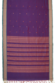 Purple Kanjivaram Silk Cotton Saree 10077974