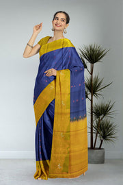 Blue Kanjivaram Pure Silk Saree 10076097