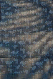 Blue Printed Semi Tussar Silk Saree 10077989