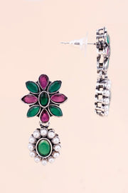 Oxidised Stud Earring 