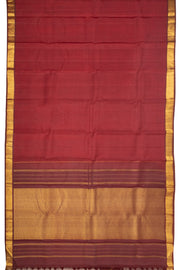Maroon Kanjivaram Pure Silk Saree 10077174