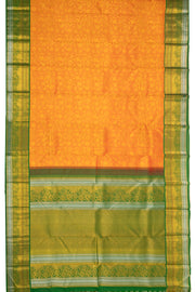 Orange Kanjivaram Pure Silk Saree 10077162