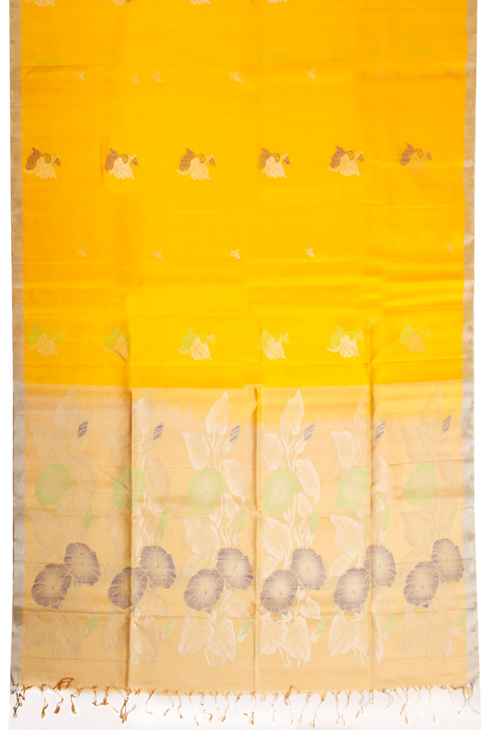 Yellow Kovai Soft Silk Saree 10069024- Avishya
