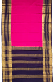 Pink Mysore Semi Crepe Silk Saree 10077820