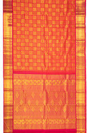 Red Kanjivaram Pure Silk Saree 10077161