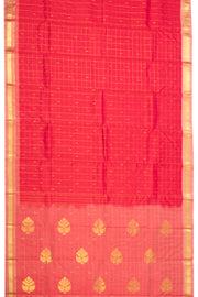 Red Kanjivaram Pure Silk Saree 10076103