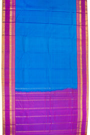 Blue Kanjivaram Pure Silk Saree 10076078