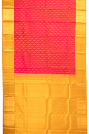 Yellow Kanjivaram Pure Silk Saree 10076137