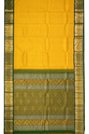 Yellow Kanjivaram Pure Silk Saree 10077164