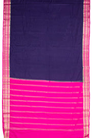 Deep Voilet Mysore Semi Crepe Silk Saree 10077218