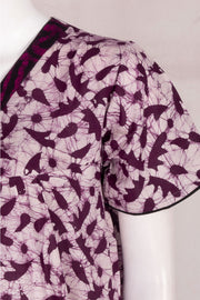 Brown Batik Printed Cotton Nightwear 10076183