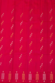 Magenta Pink Gadwal Kuttu Silk Saree 10077059