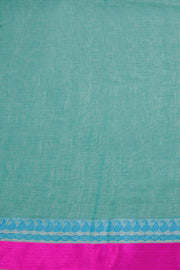 Aqua Green Shantipur Tant Bengal Cotton Saree 10069060 - Avishya