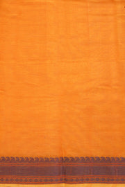 Orange Kanchi Cotton Saree 10069236 - Avishya