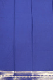 Ocean Blue Mysore Semi Crepe Silk Saree 10077209
