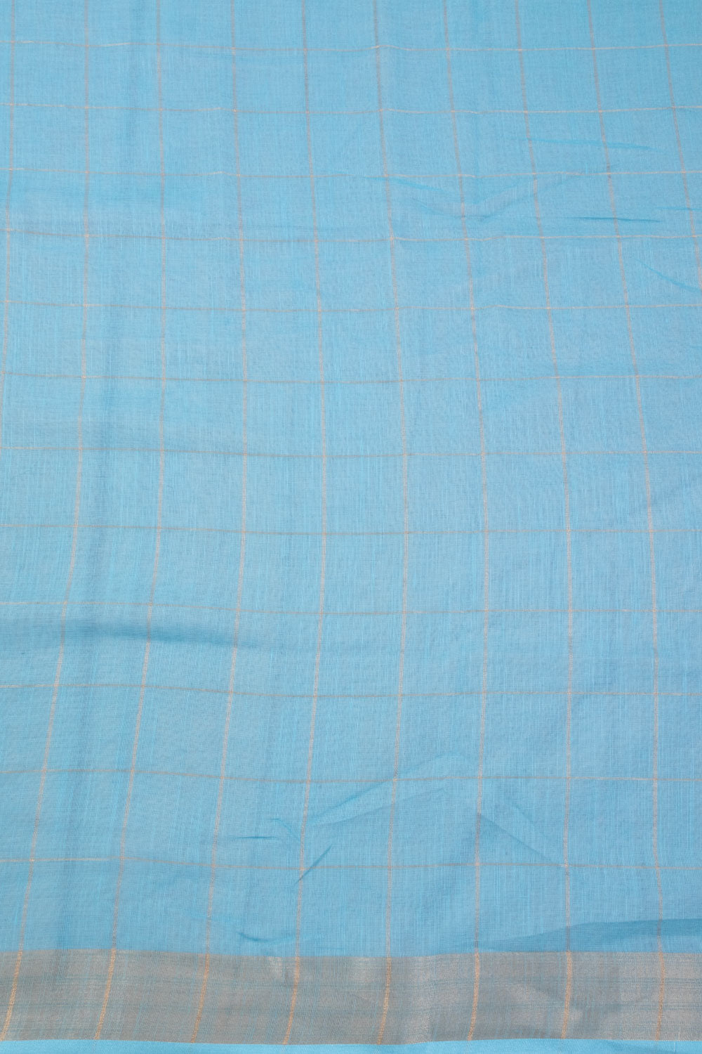 Off White Digital Printed Linen Saree 10070304 - Avishya