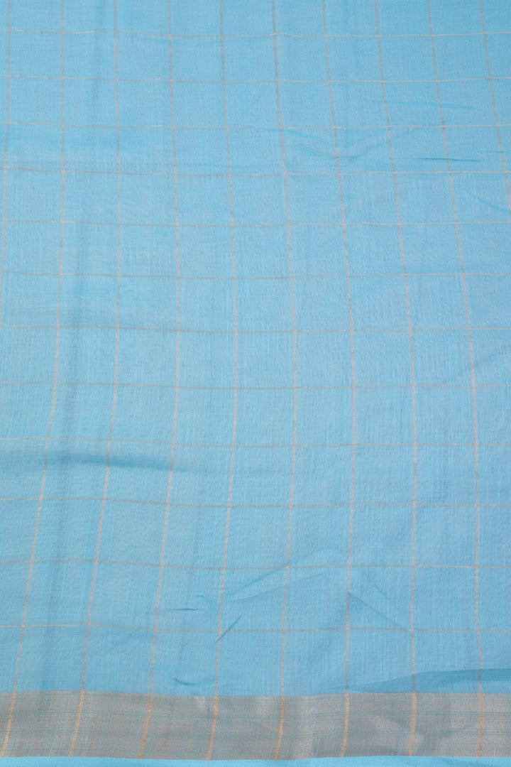 Off White Digital Printed Linen Saree 10070304 - Avishya