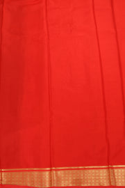 Dark Green Mysore Semi Crepe Silk Saree 10077210