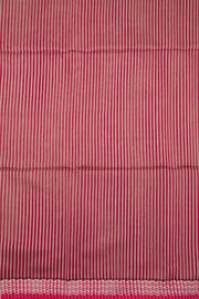 Brown Maheshwari Silk Cotton Saree 10076358