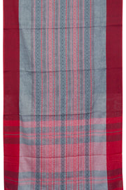 Grey Handloom Dhaniakhali Cotton Saree 10062565