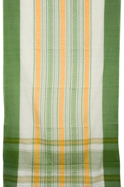 White Handloom Dhaniakhali Cotton Saree 10062572